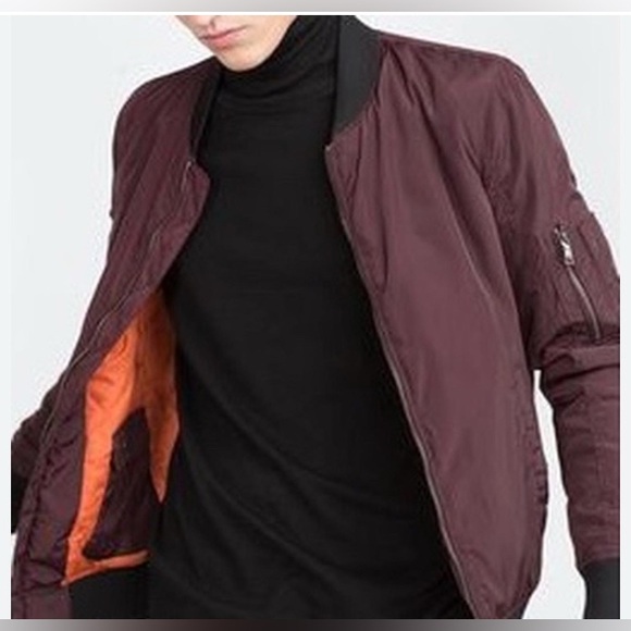 Zara Other - Zara Man Bomber Jacket with Black Trim | New without Tags